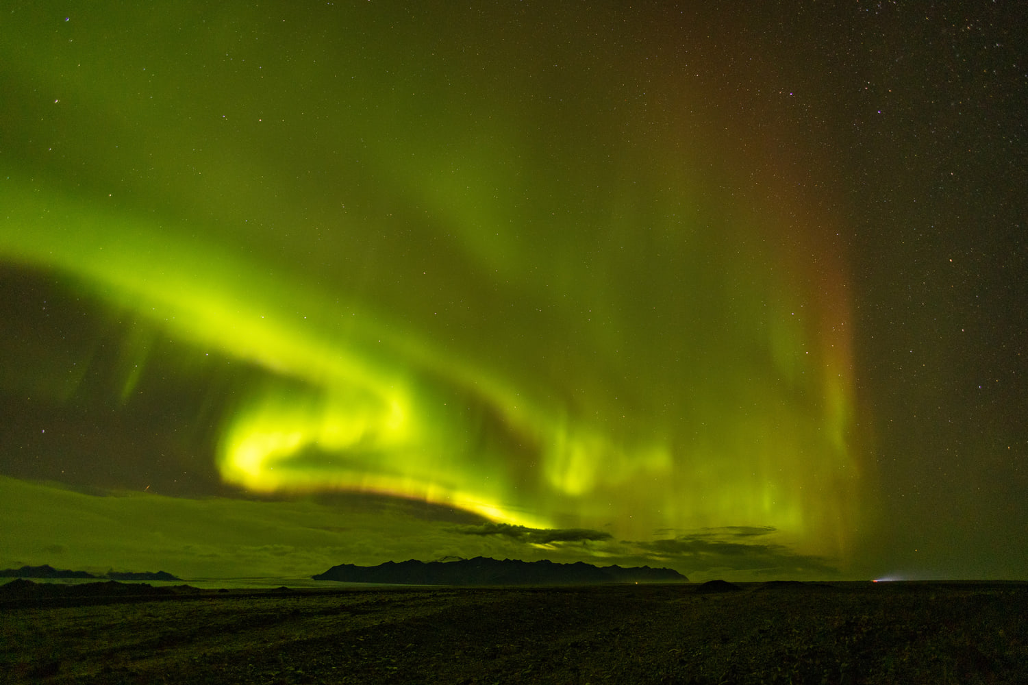 Northern lights, Iceland