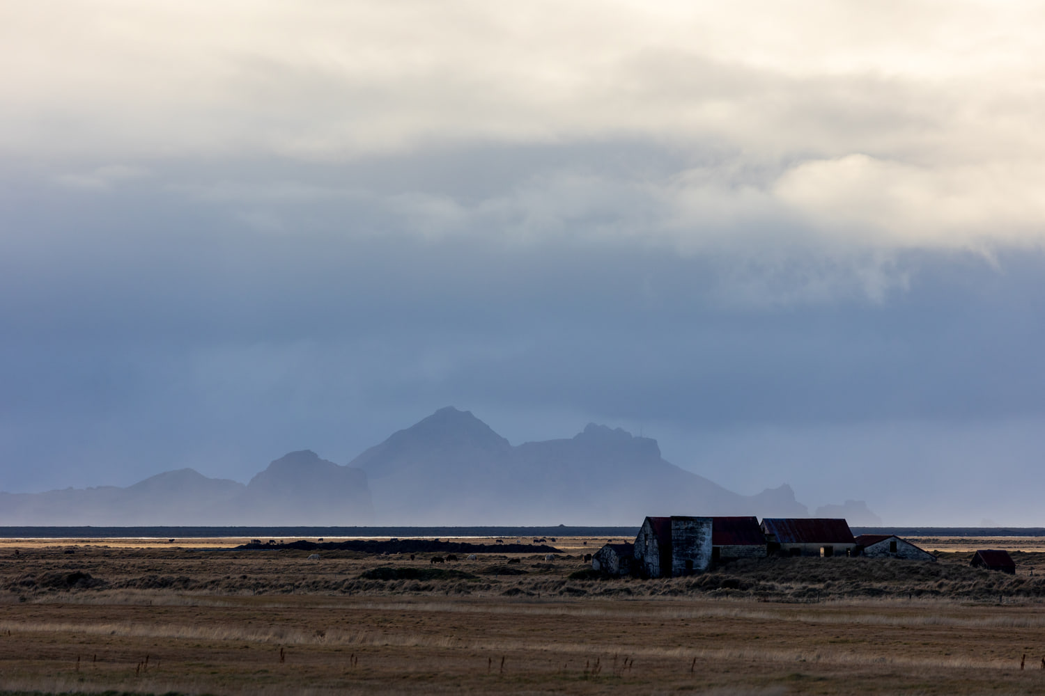 Westman Islands from the south coast