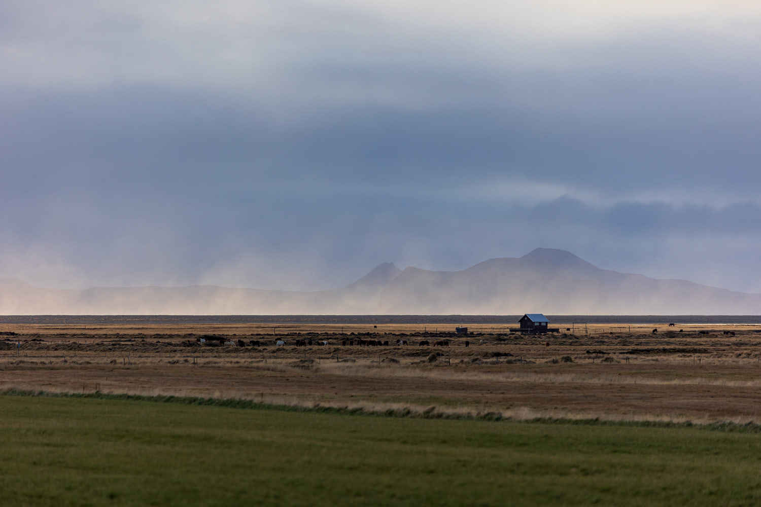 Westman Islands from the south coast