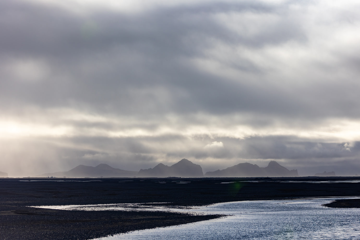 Westman Islands from the south coast