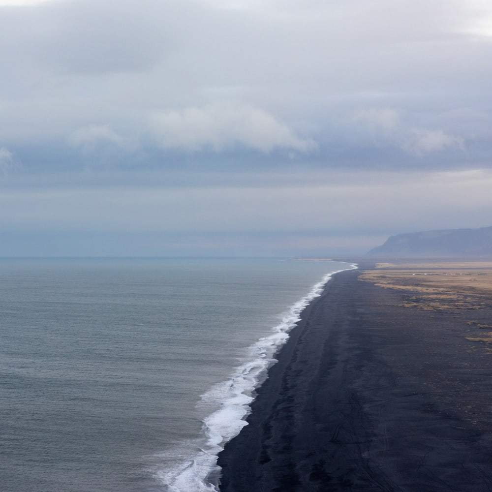 Black sand beach from Dyrhólaey