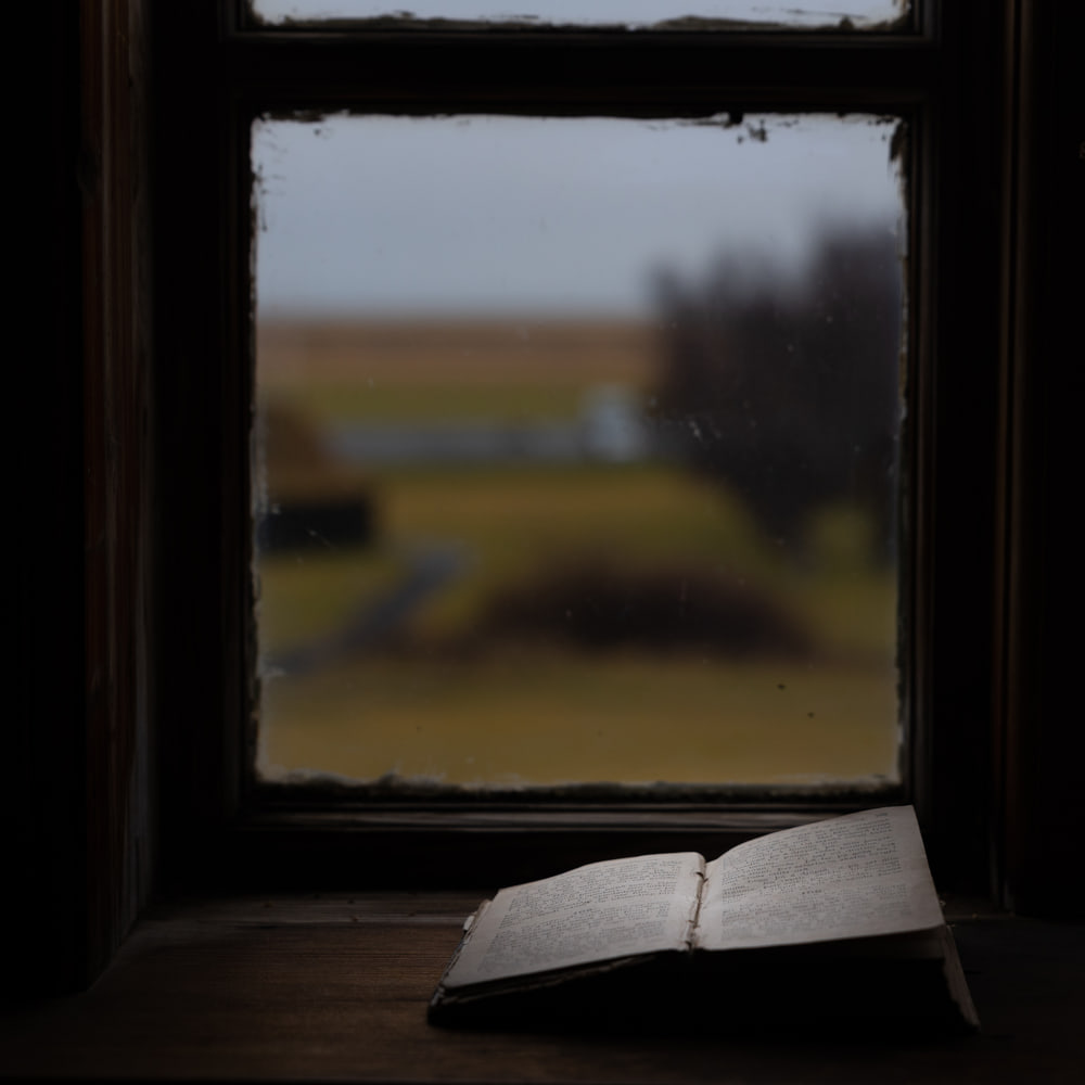 Inside an old farmhouse