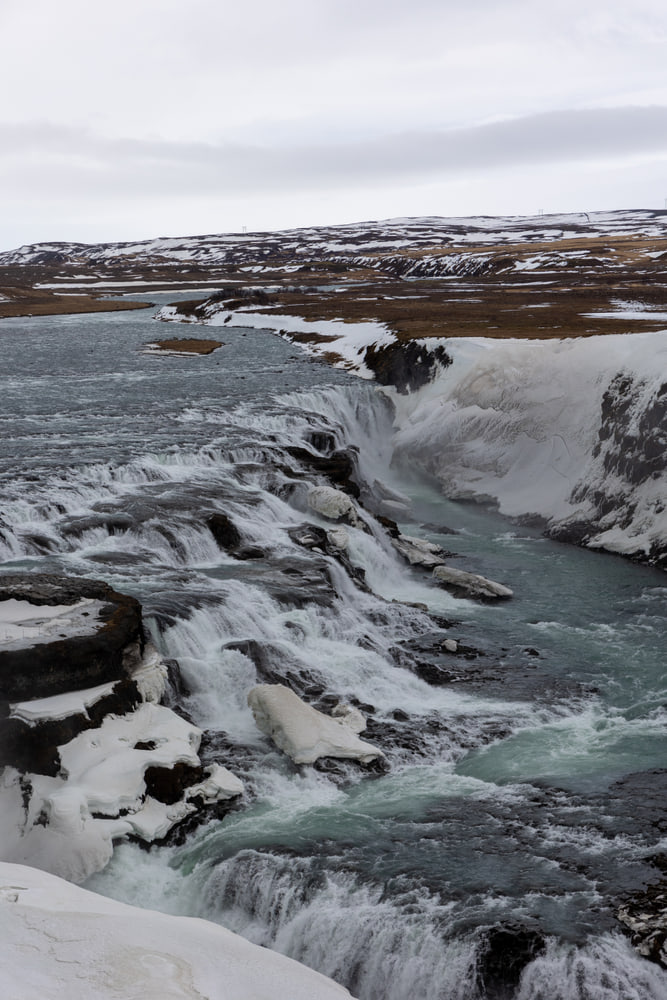 Gullfoss in winter