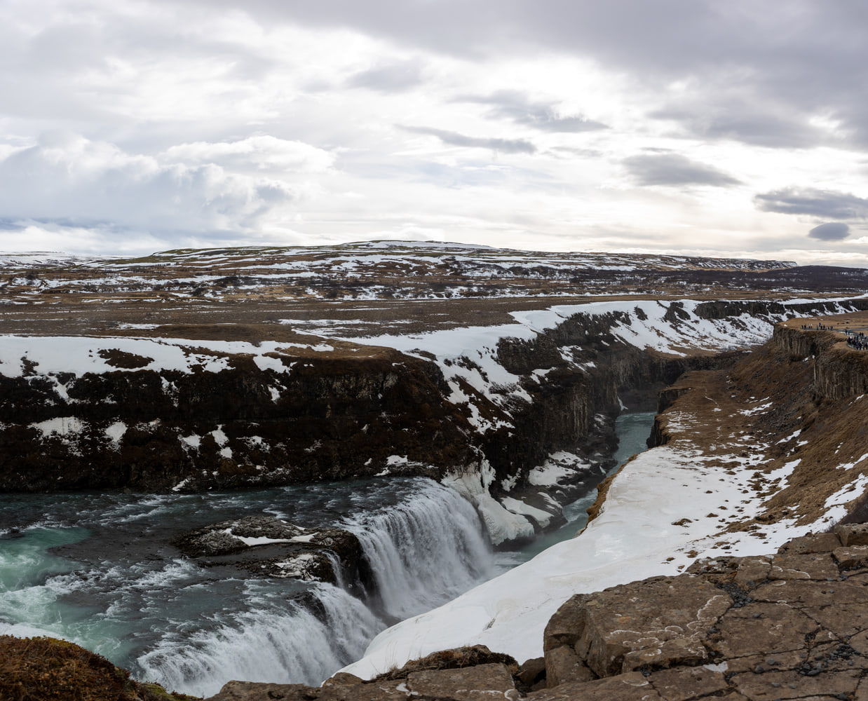 Gullfoss in winter