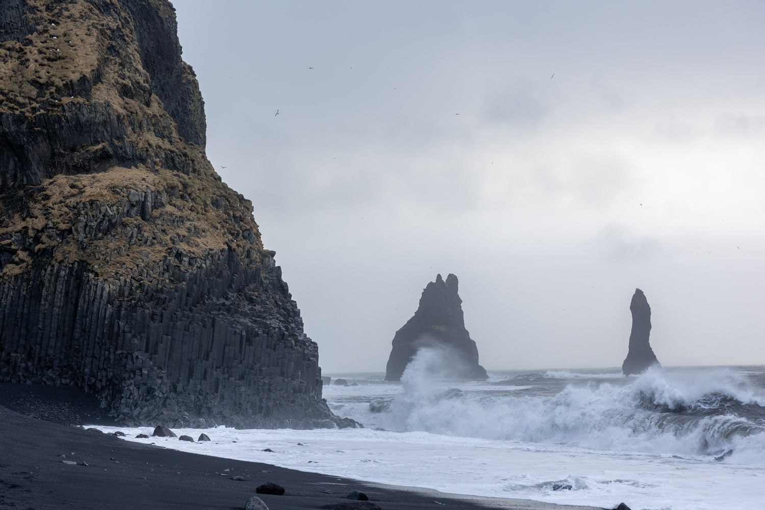Reynisfjara and Reynisdrangar